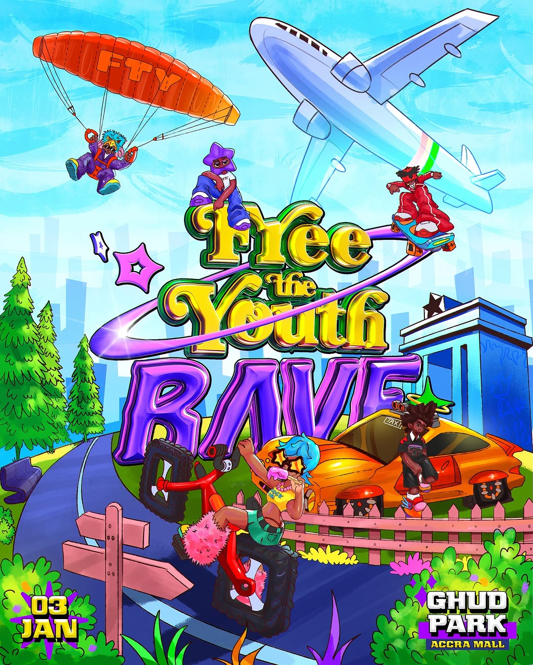Free The Youth Rave